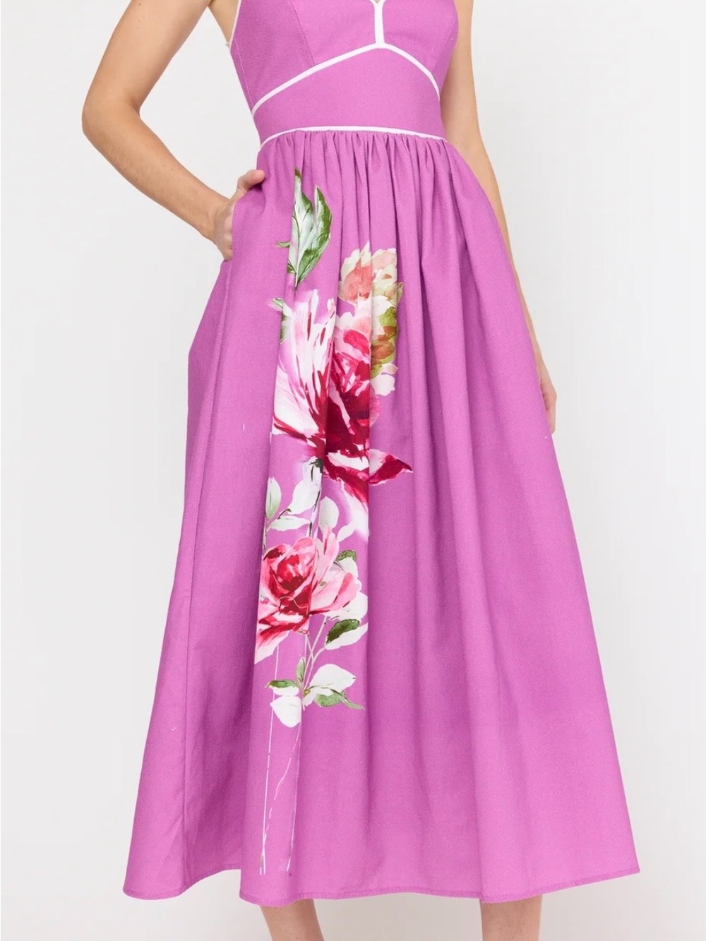 Leilani Dress Orchid Rose